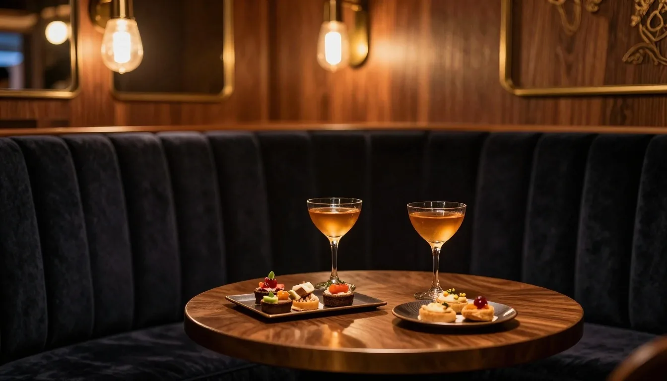 Bar w strefie kasynowej