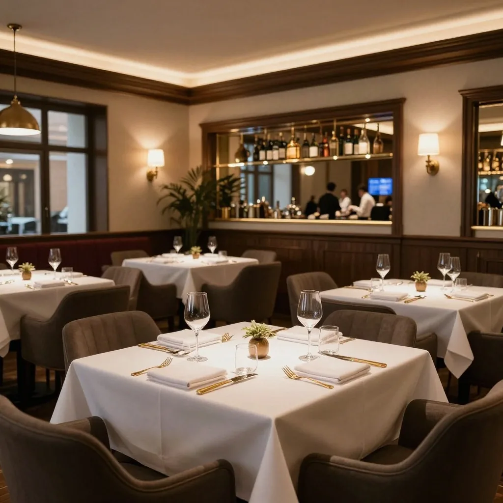 Restauracja główna w kompleksie